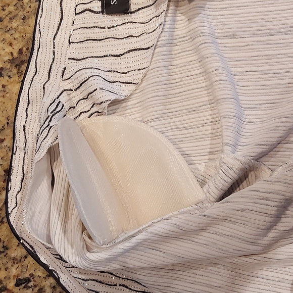 Soft Works petite sparkly zip jacket, NWT, size Large - Picture 7 of 8